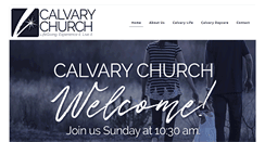 Desktop Screenshot of calvarysimcoe.com